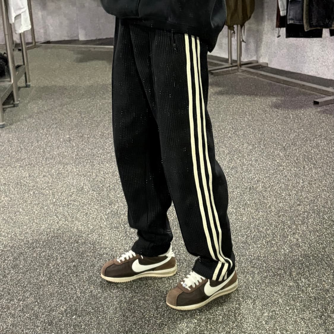 아디다스 와플 버켄바우어 블랙 트랙 팬츠 B3611 상품이미지2