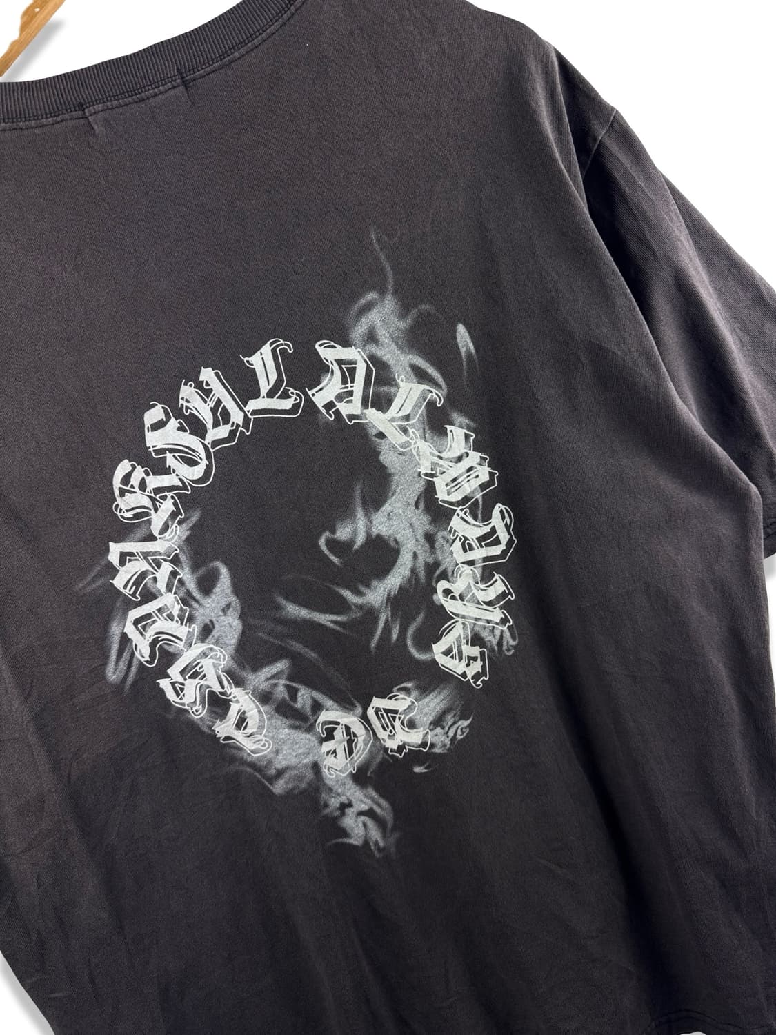 JPN 레터링 스모크 반팔티셔츠2585 상품이미지4