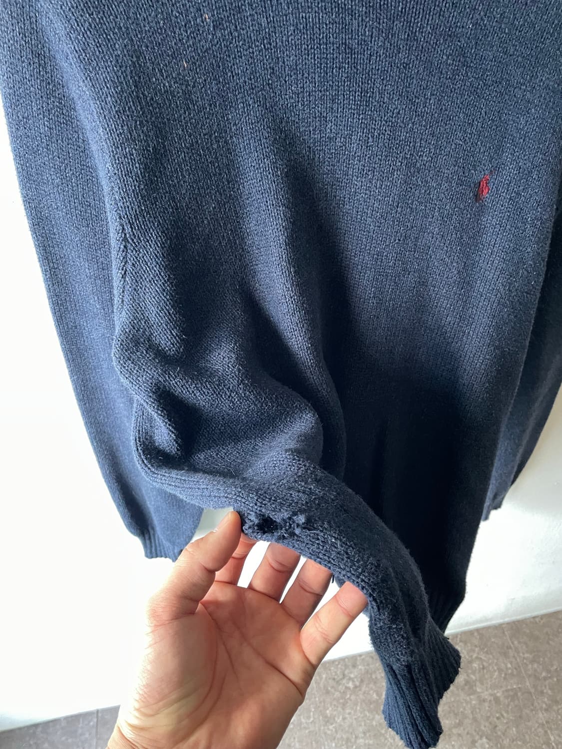 90-00's Vintage Polo Round Kint 상품이미지4