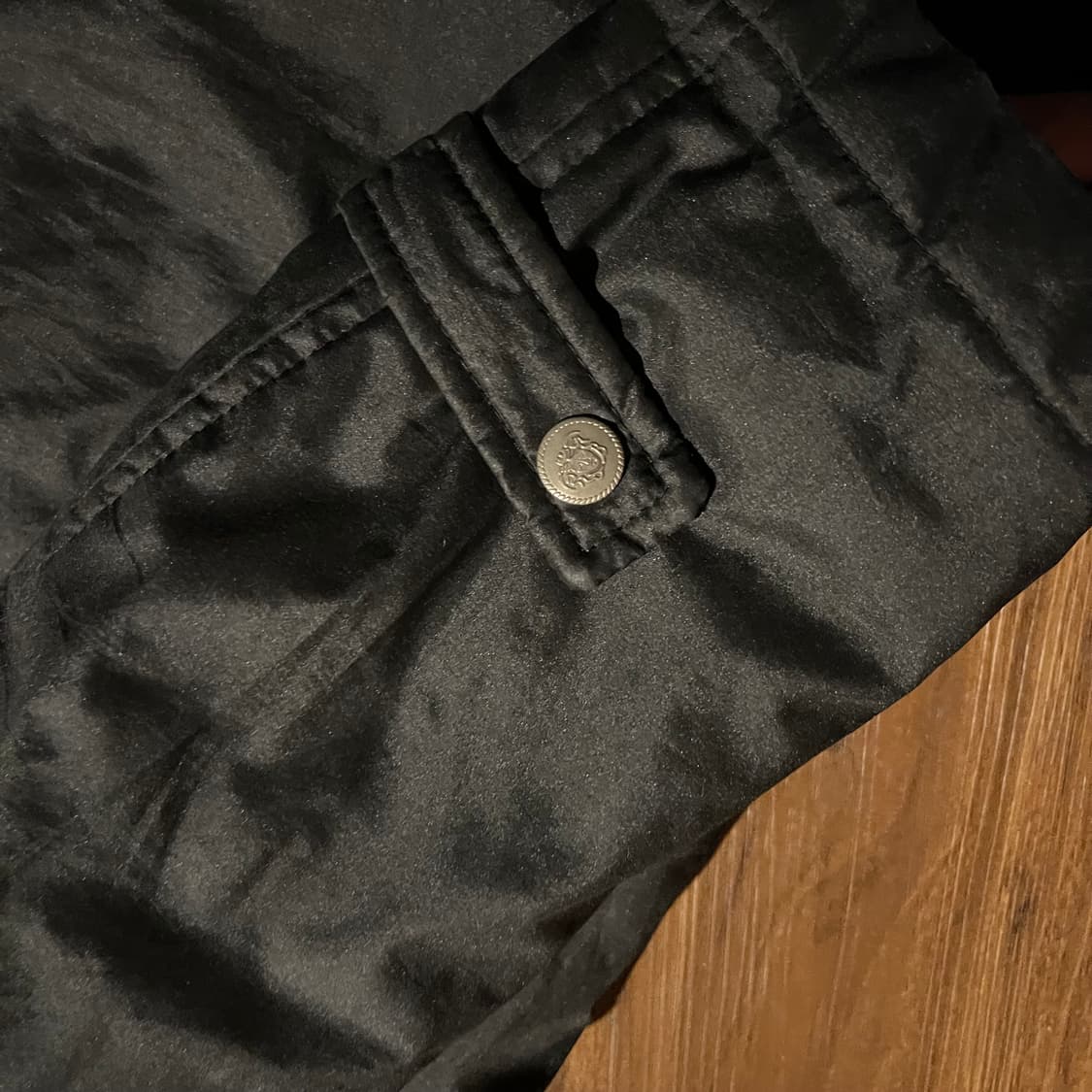 VERSACE EMBROIED BLACK JACKET 상품이미지7