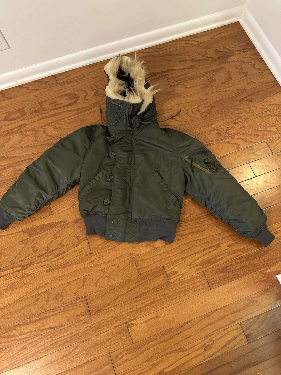 70s 알파 인더스트리 N-2B 헤비 플라잉 자켓 상품이미지1