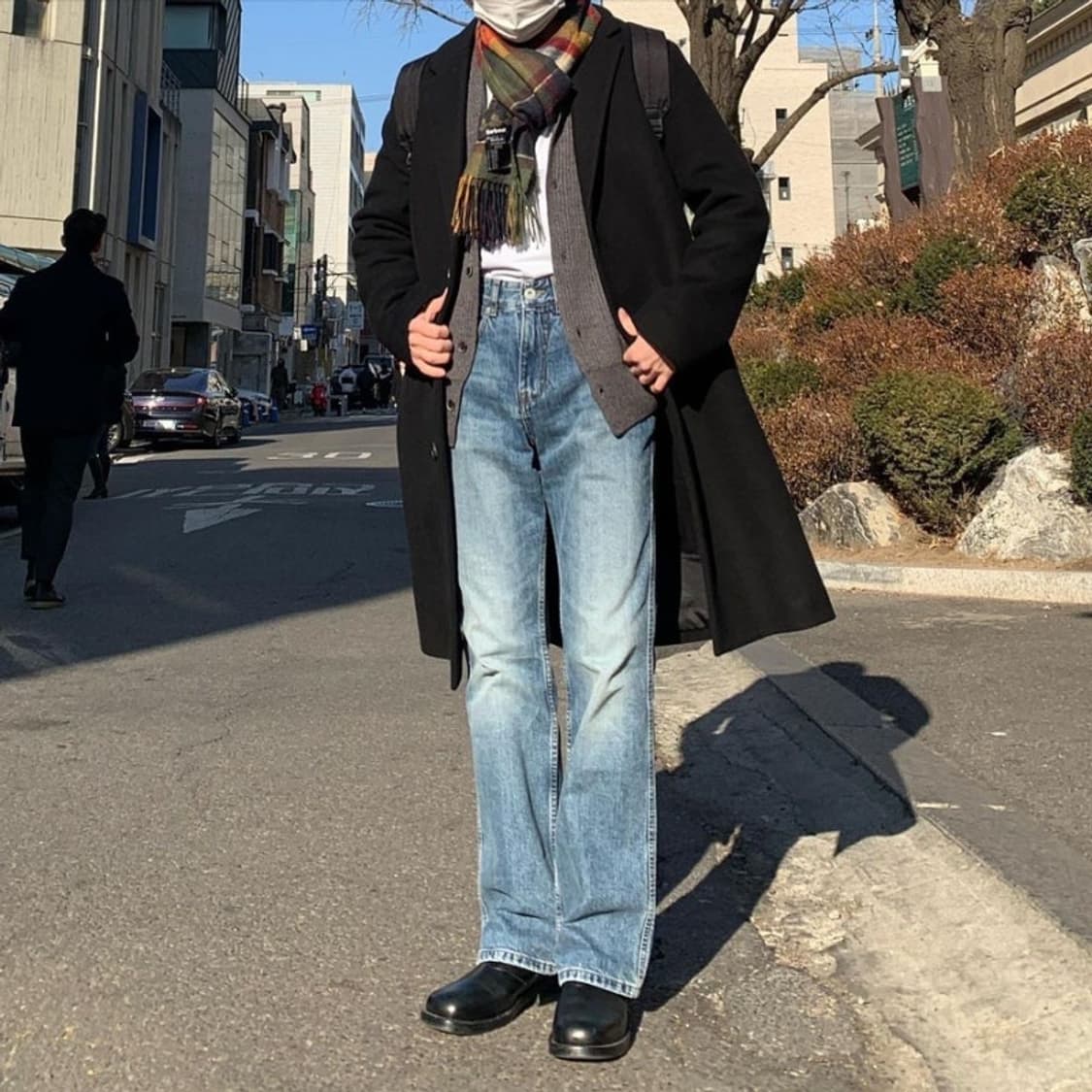 벨리에 플레어 데님 흑청 상품이미지4