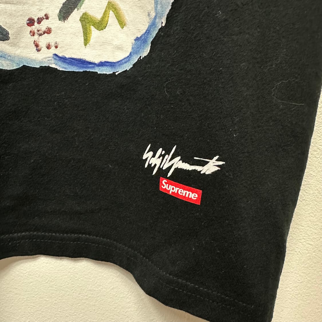 슈프림 x 요지야마모토 22fw 그래픽 티 상품이미지2