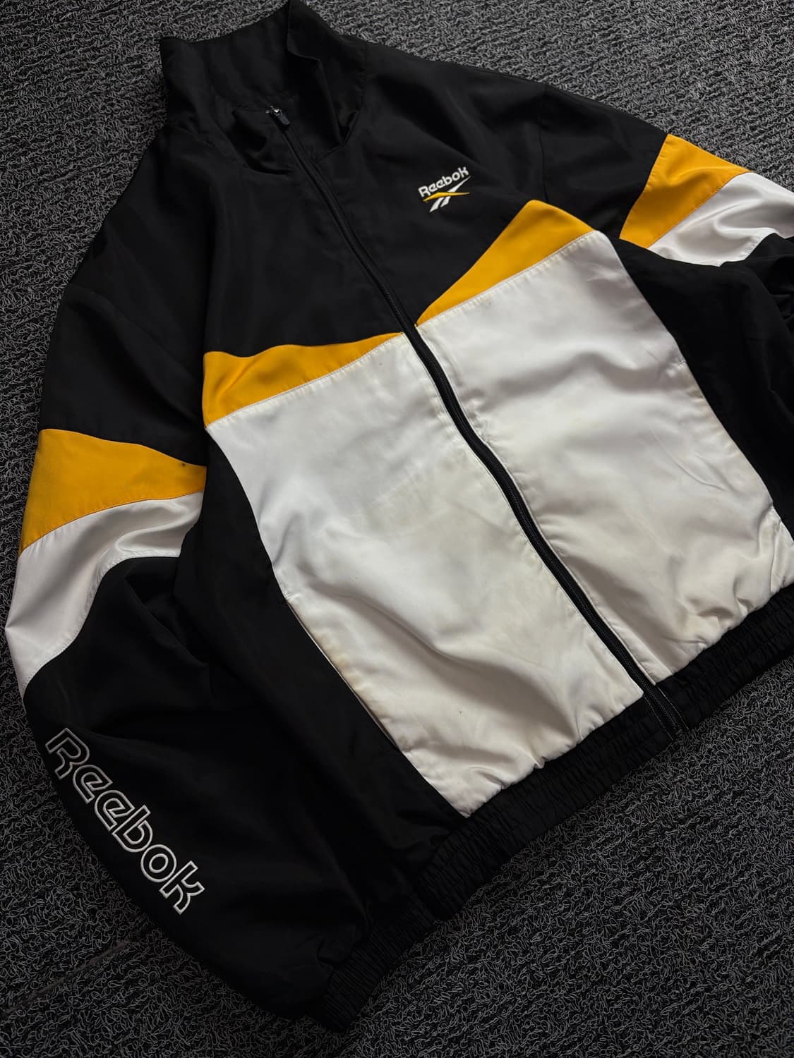 리복 빅로고 벡터 레트로 우븐 트랙자켓 1589 상품이미지3