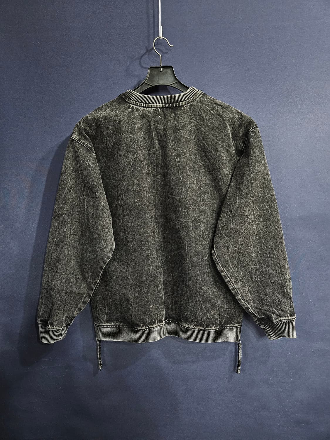 자라 흑청 남성 오버핏 95~100 빈티지 데님 맨투맨  상품이미지2