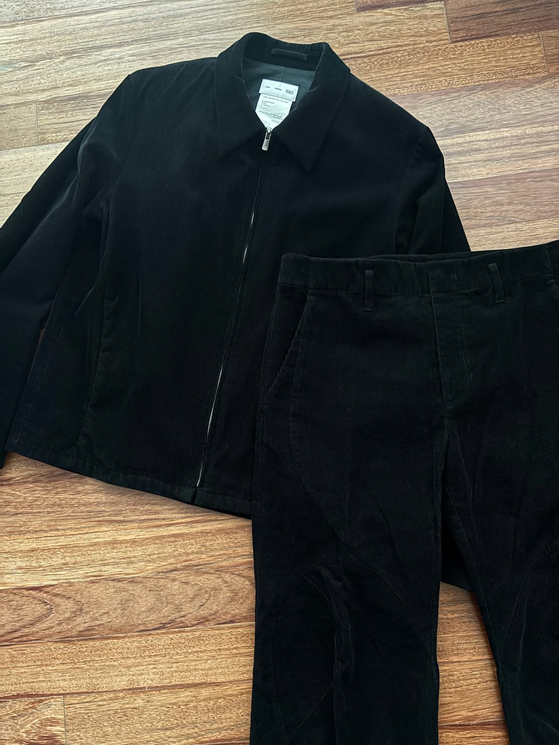 PAF 5.1 코듀로이 셋업 Black 상품이미지1