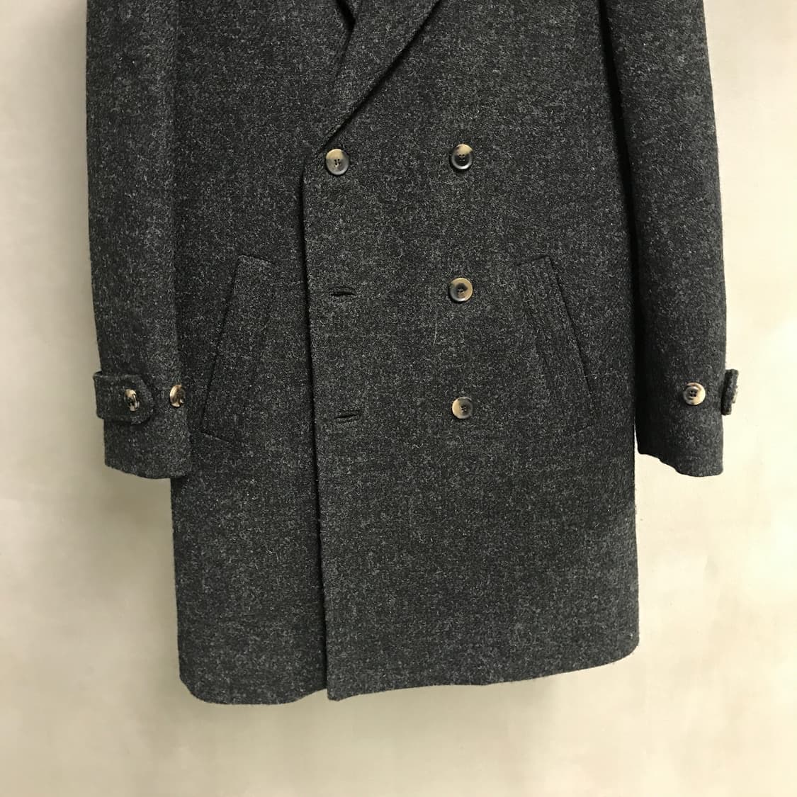 A.P.C. 아페쎄 더블 울 코트 차콜 XS 상품이미지3