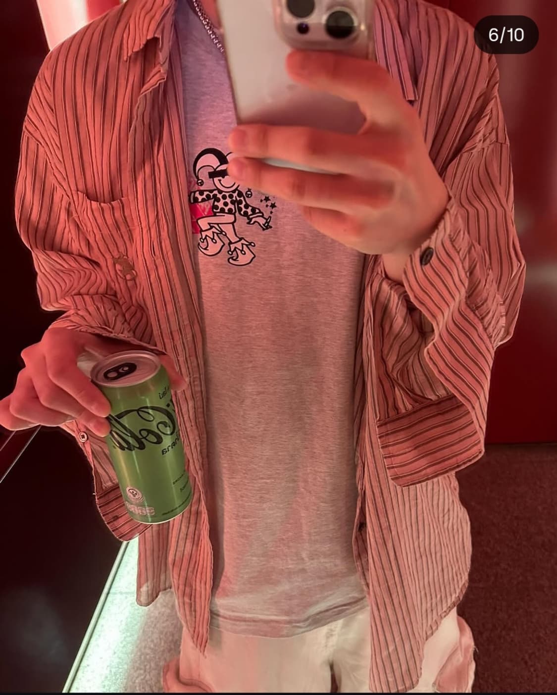 [M]스투시 라이트웨이트 셔츠 브릭 상품이미지2