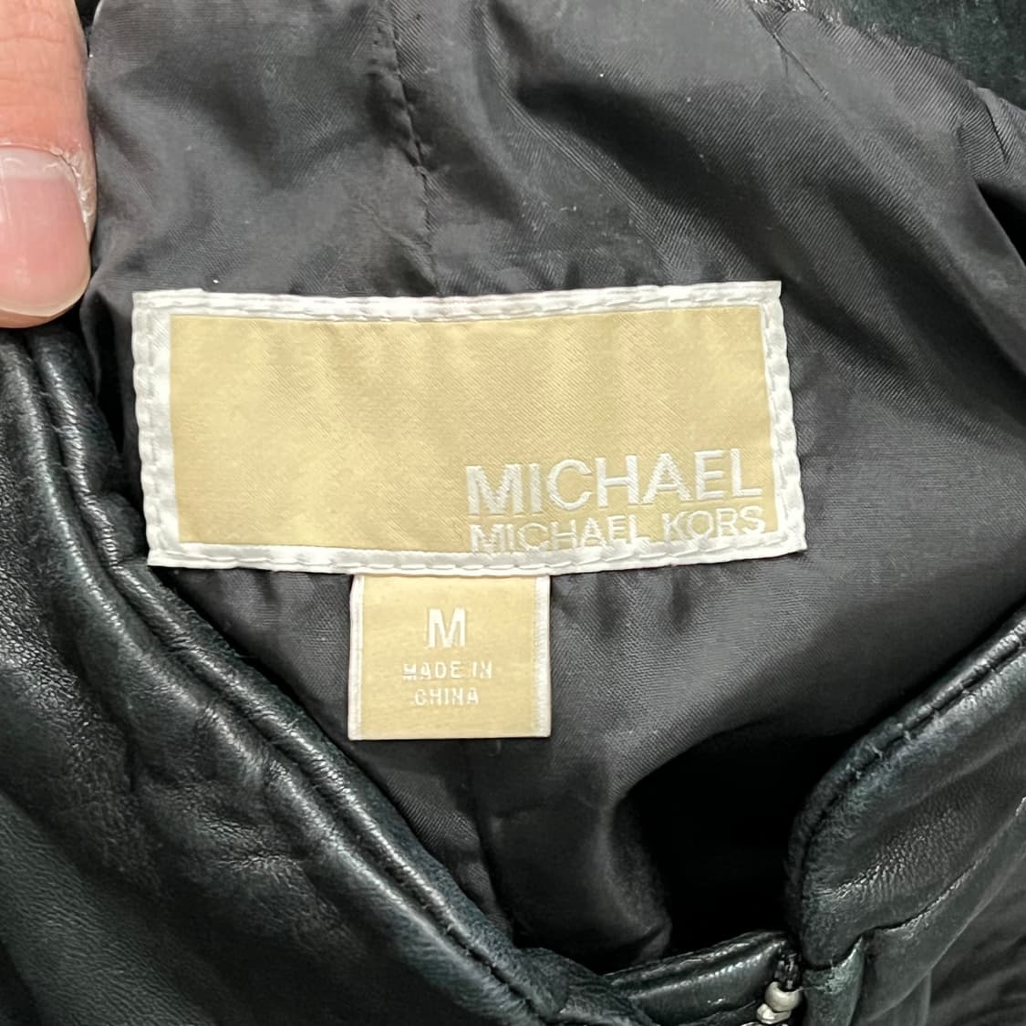  마이클 코어스 리얼레더 자켓 y15426 상품이미지5