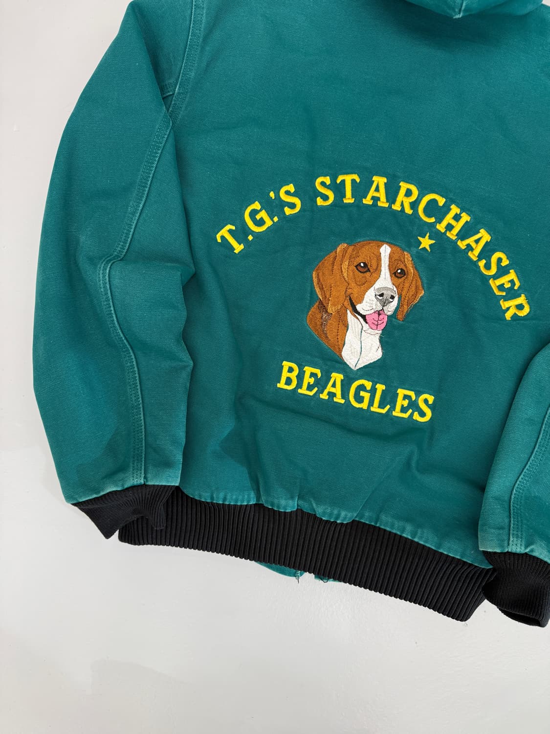 칼하트 루즈핏 90‘s 아쿠아 틸 액티브 후드 자켓 상품이미지5