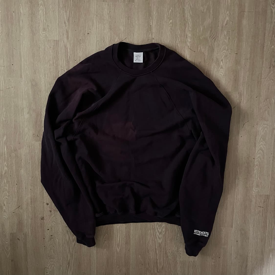 Vetements FW17 unskinny sweatshirt 상품이미지2