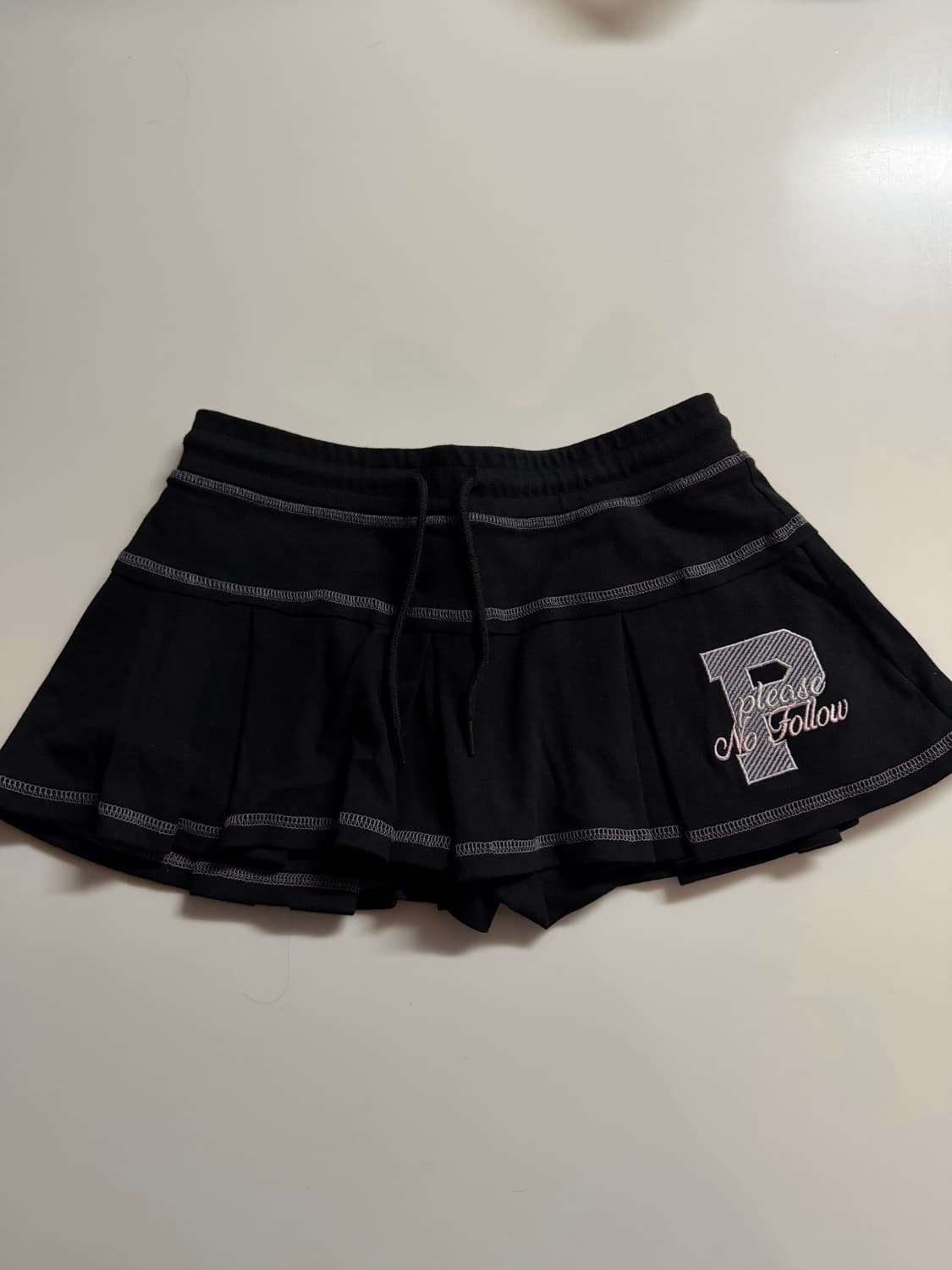 플노팔 낸시 스커트 블랙 Free 상품이미지2