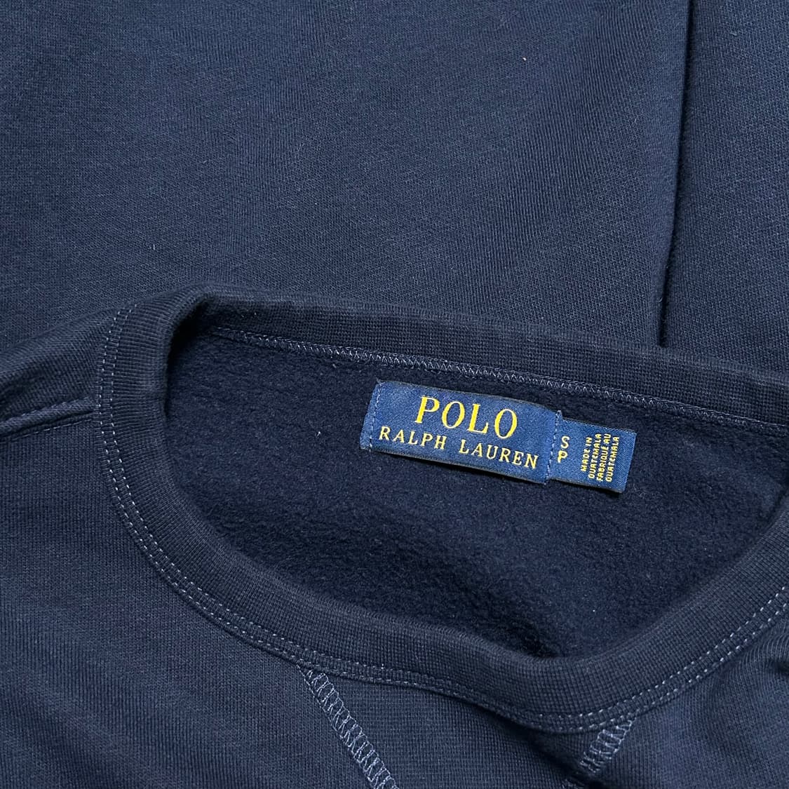 Polo Ralph Lauren 폴로베어 네이비 기모 맨투맨 상품이미지2
