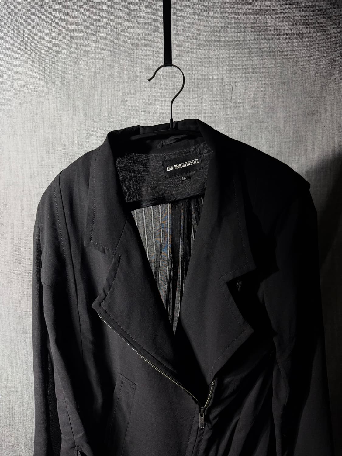 앤드뮐미스터 사선 비대칭  블레이저 상품이미지4