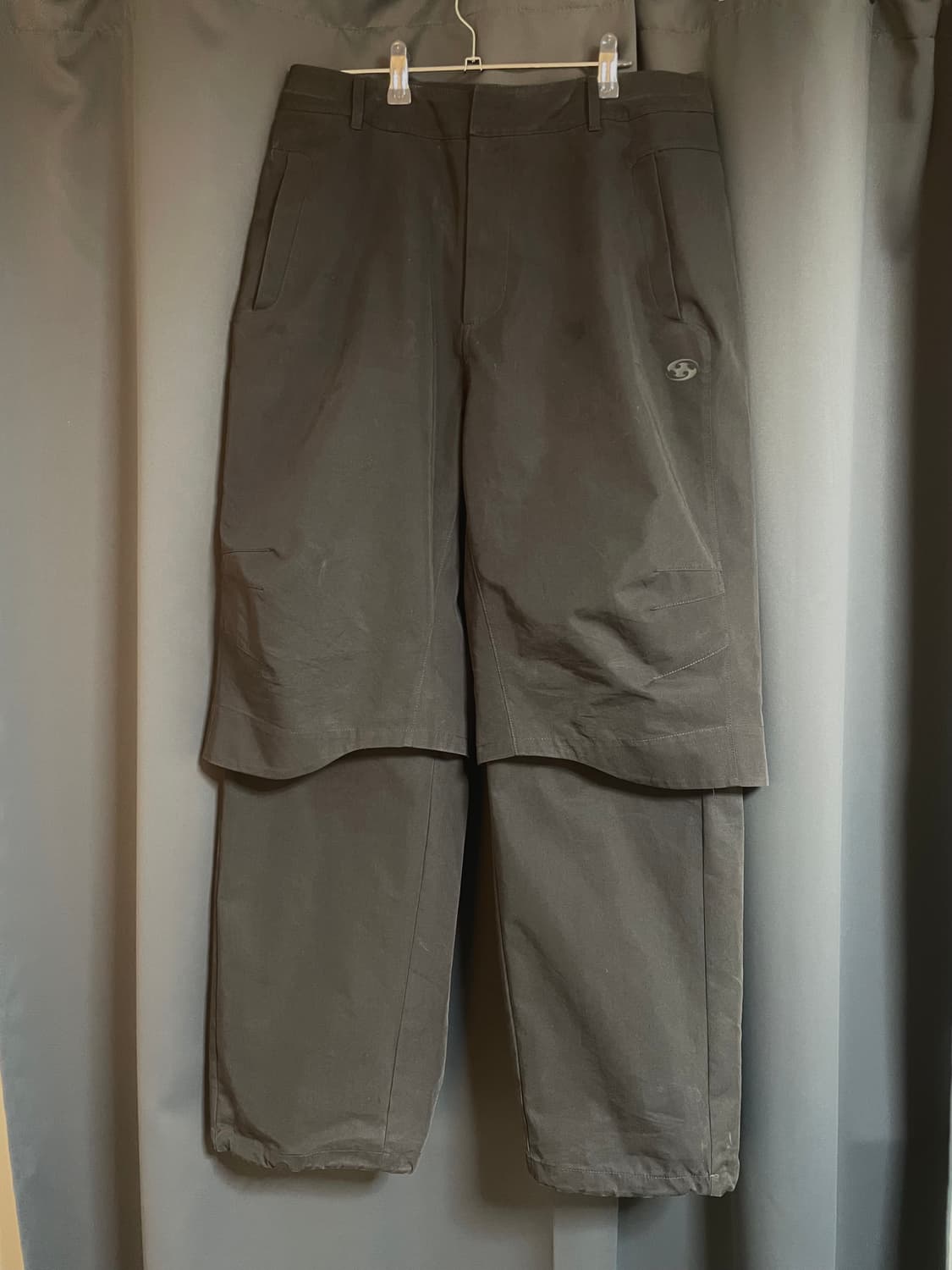 산산기어 레이어드 팬츠 브라운[3] 상품이미지4