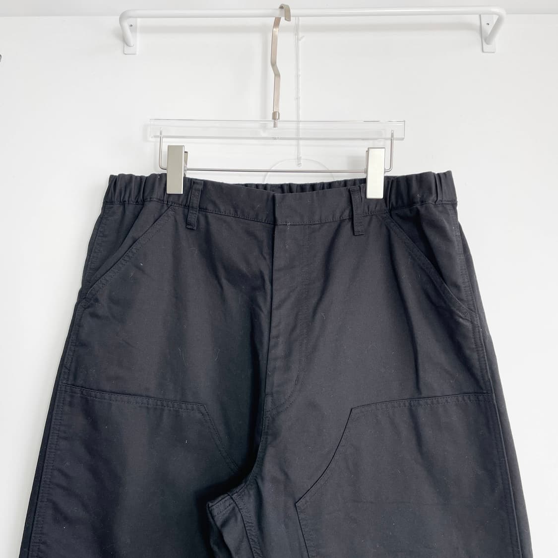 C1 유니클로X질샌더 +J 라인 블랙팬츠 35-36사이즈 상품이미지2