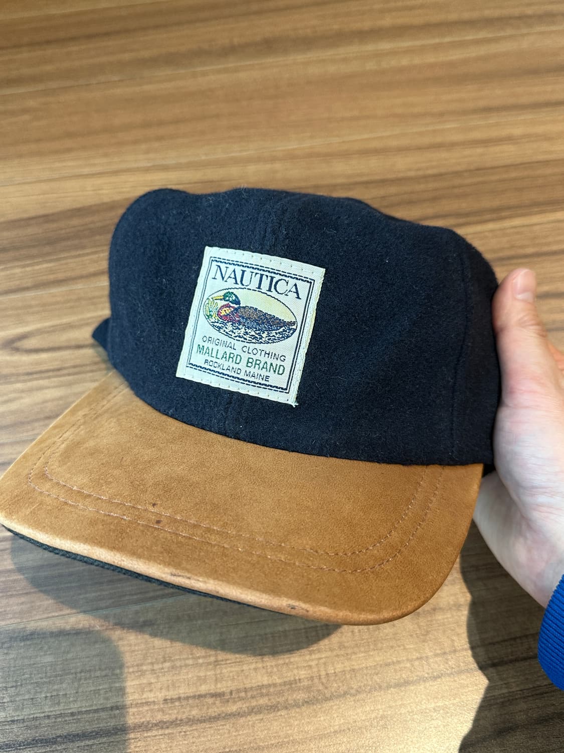 노티카 90s 청둥오리 헌팅 울 볼캡 상품이미지8