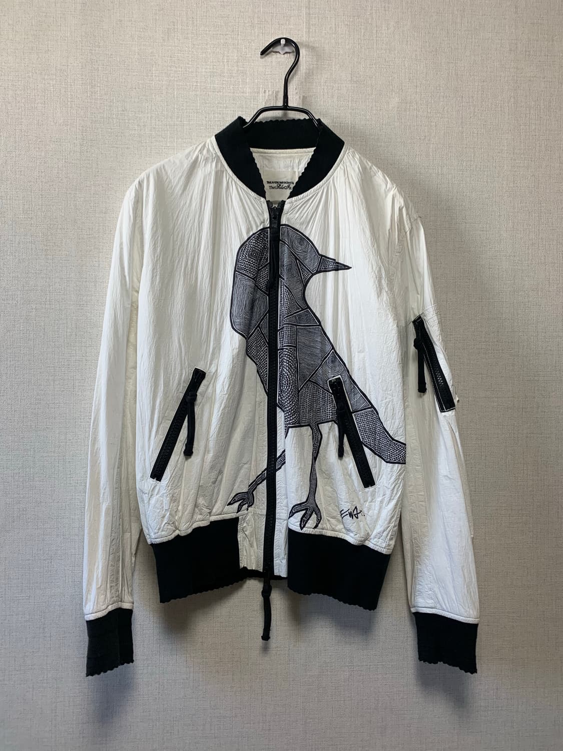 솔로이스트 핸드프린팅 자켓 상품이미지1