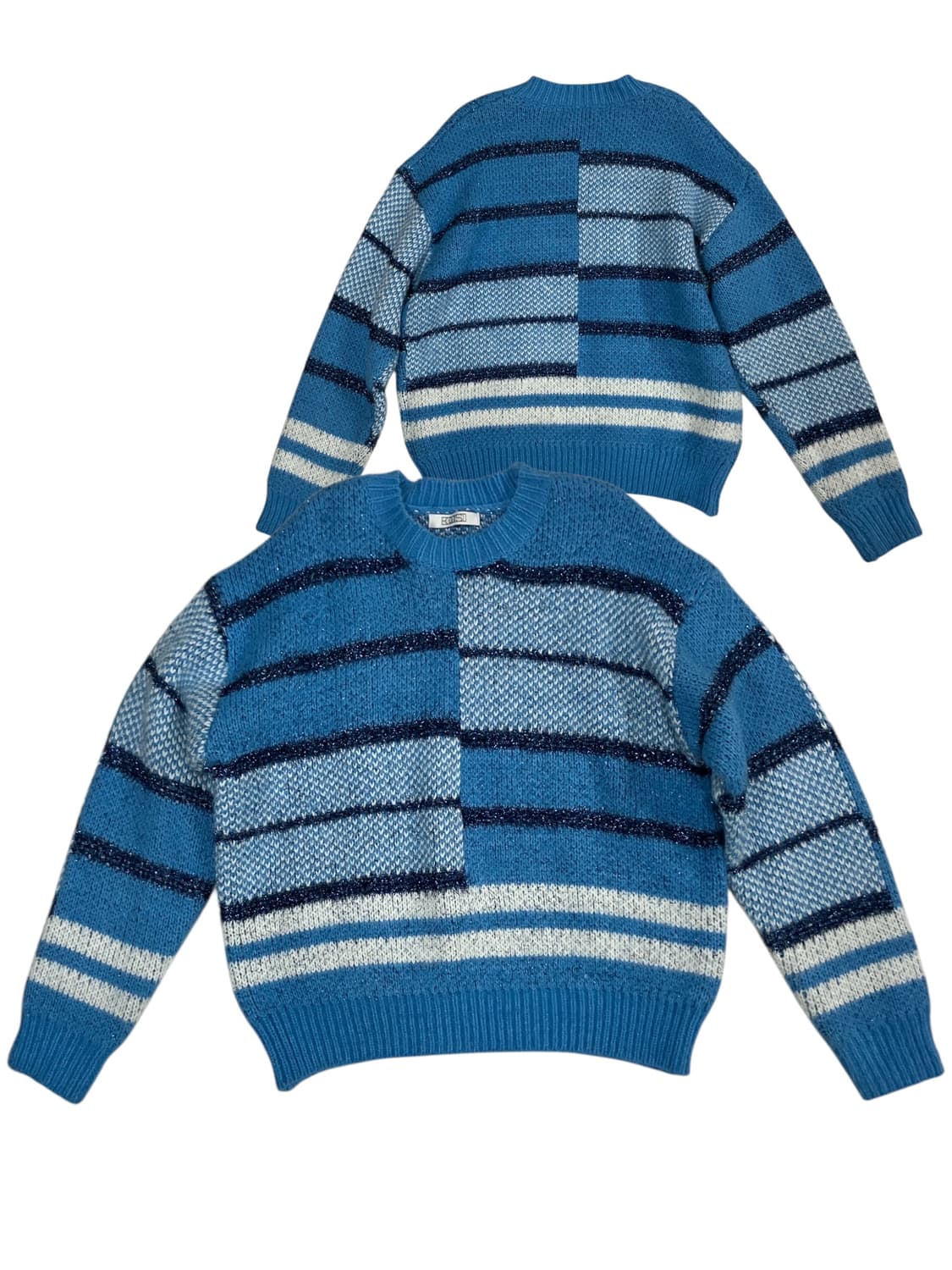 EGOIST 배색 스트라이프 니트 스웨터 F 상품이미지1