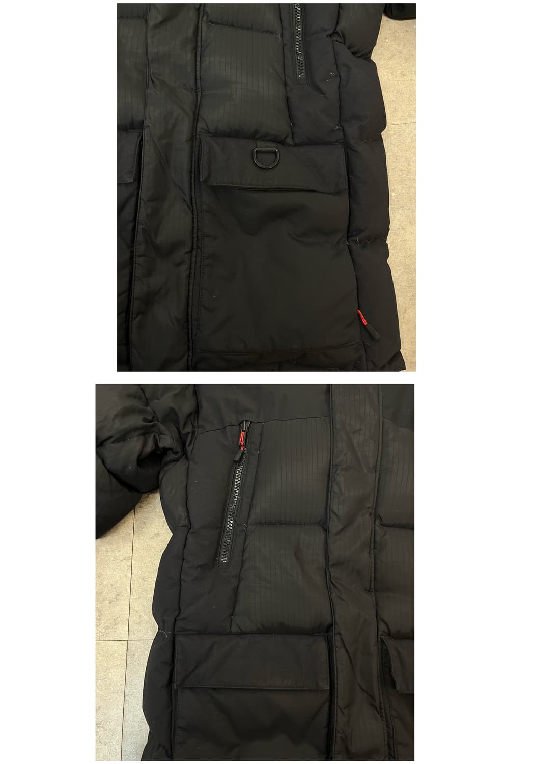 노스페이스 아스가르드 패딩 블랙 S #csz1775  상품이미지9