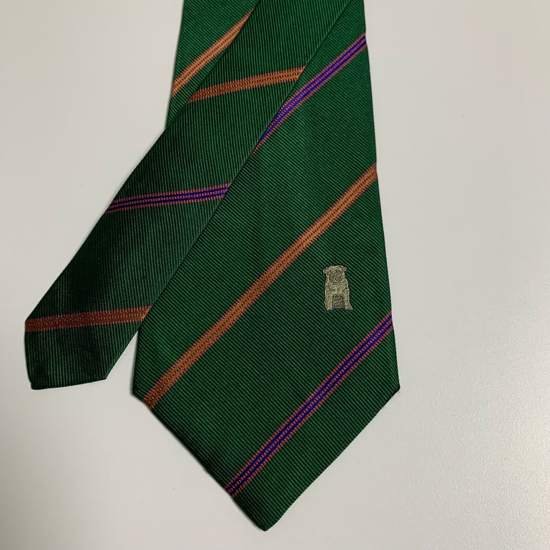 발렌티노(VALENTINO) 스트라이프 명품넥타이 100실크 A등급 상품이미지4