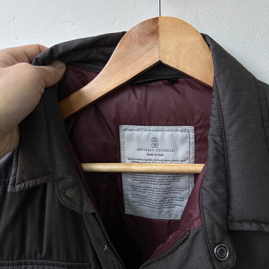 16425 - 브루넬로 쿠치넬리 다운 자켓 상품이미지3