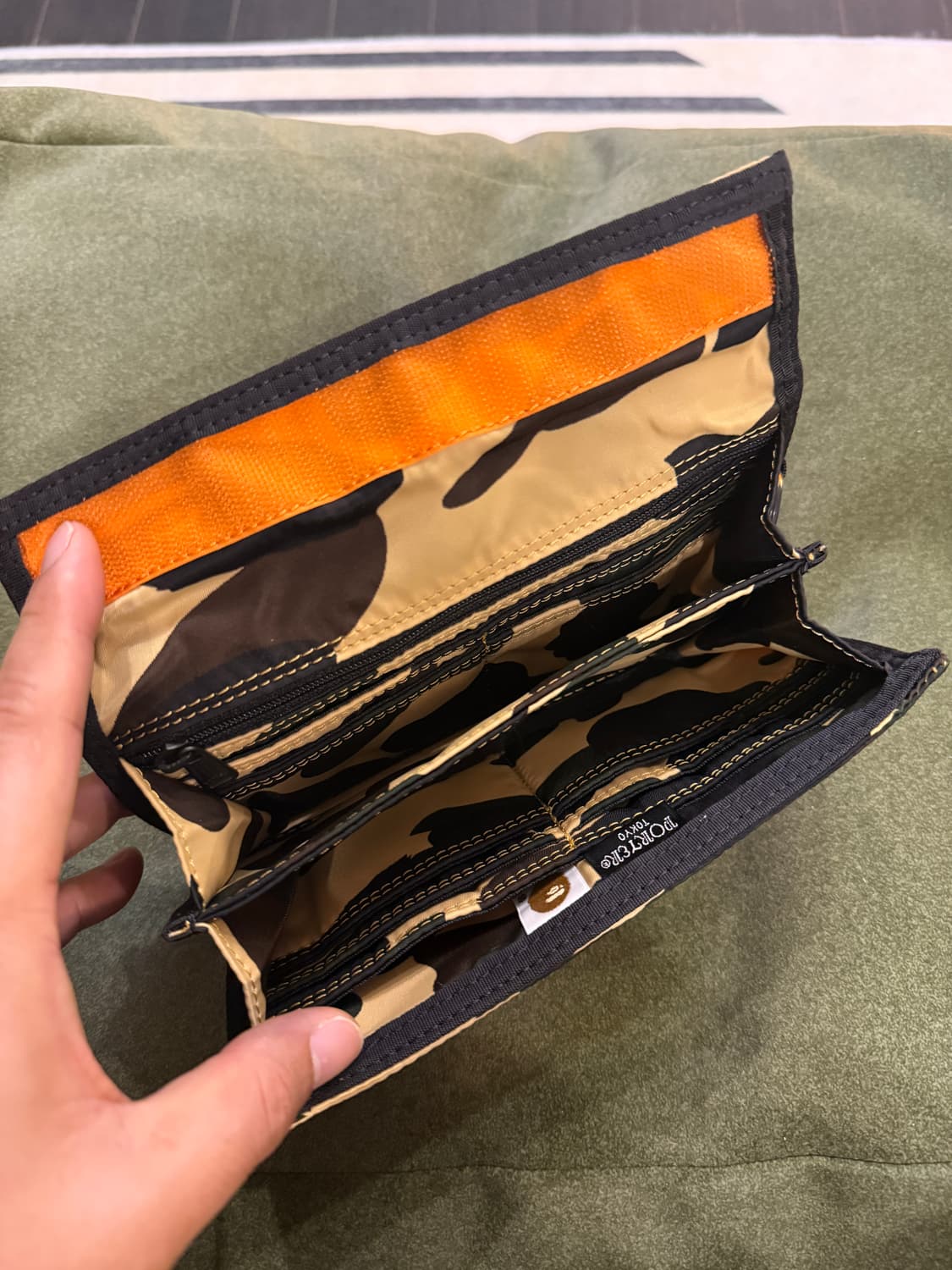 포터 베이프 퍼스트 카모 지갑 상품이미지5