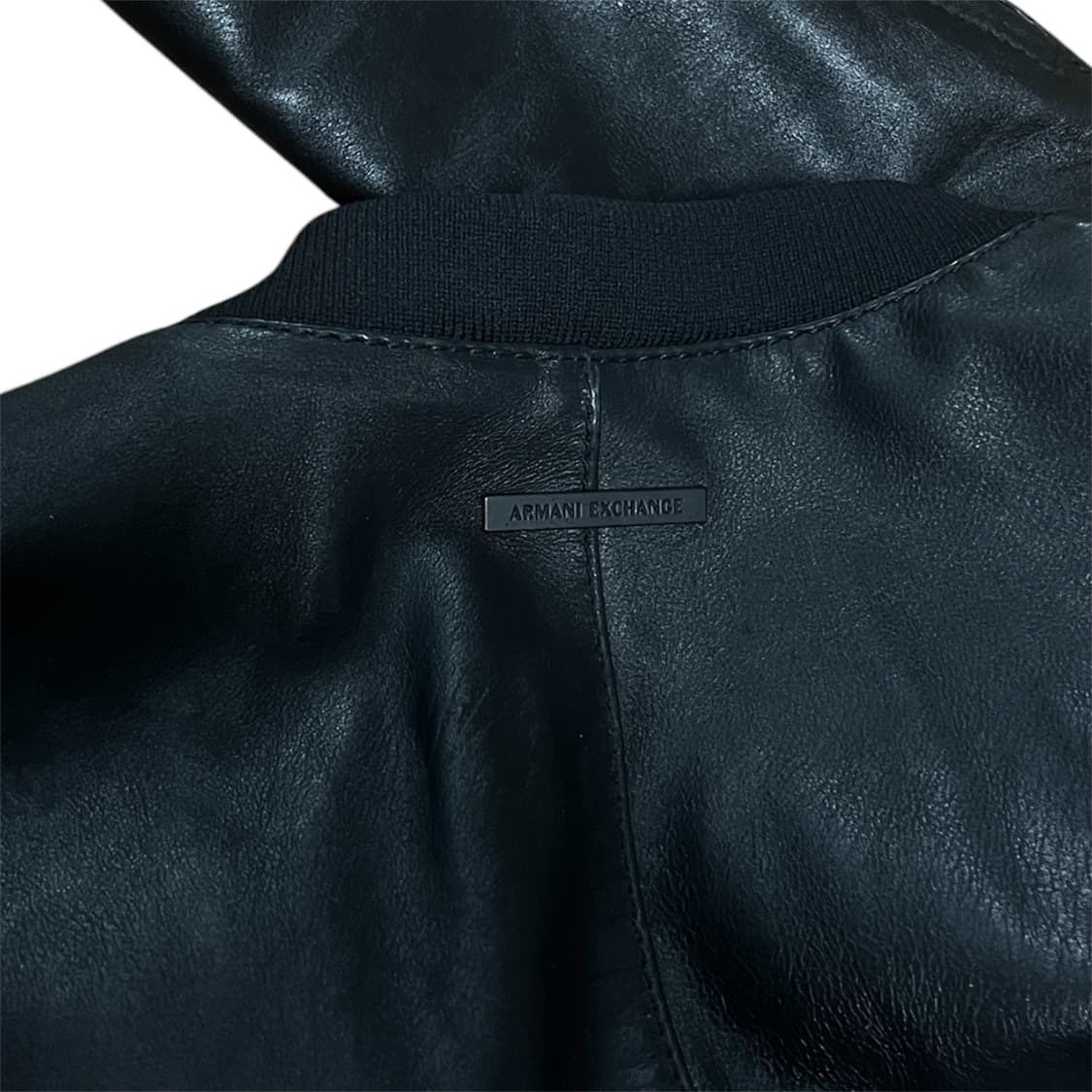 2016ss/ 아르마니 익스체인지 100 천연 Nappa소가죽자켓 상품이미지2