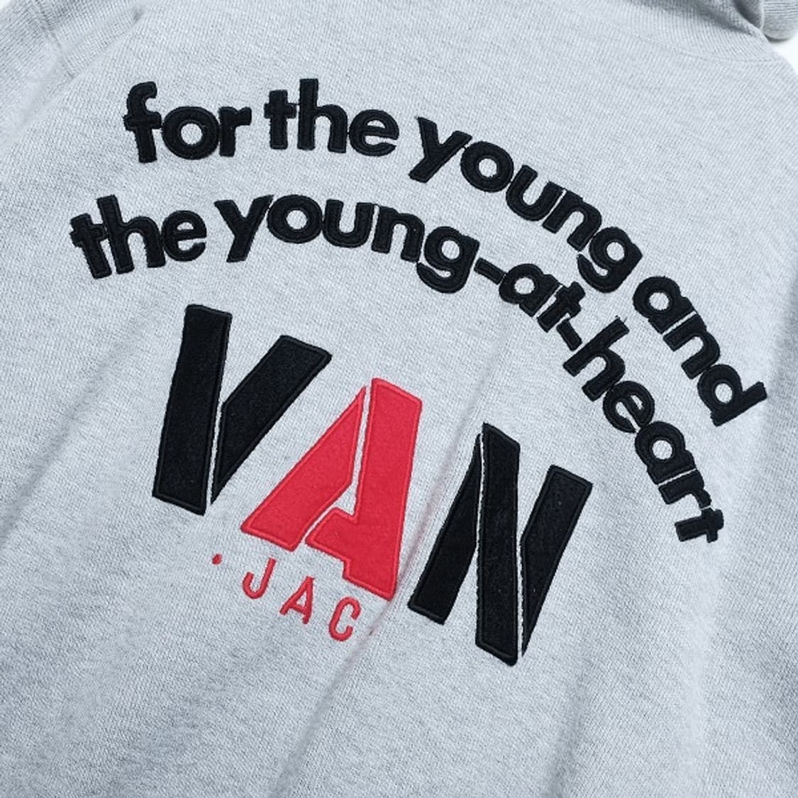 VAN JAC vintage backlogo hood  상품이미지1
