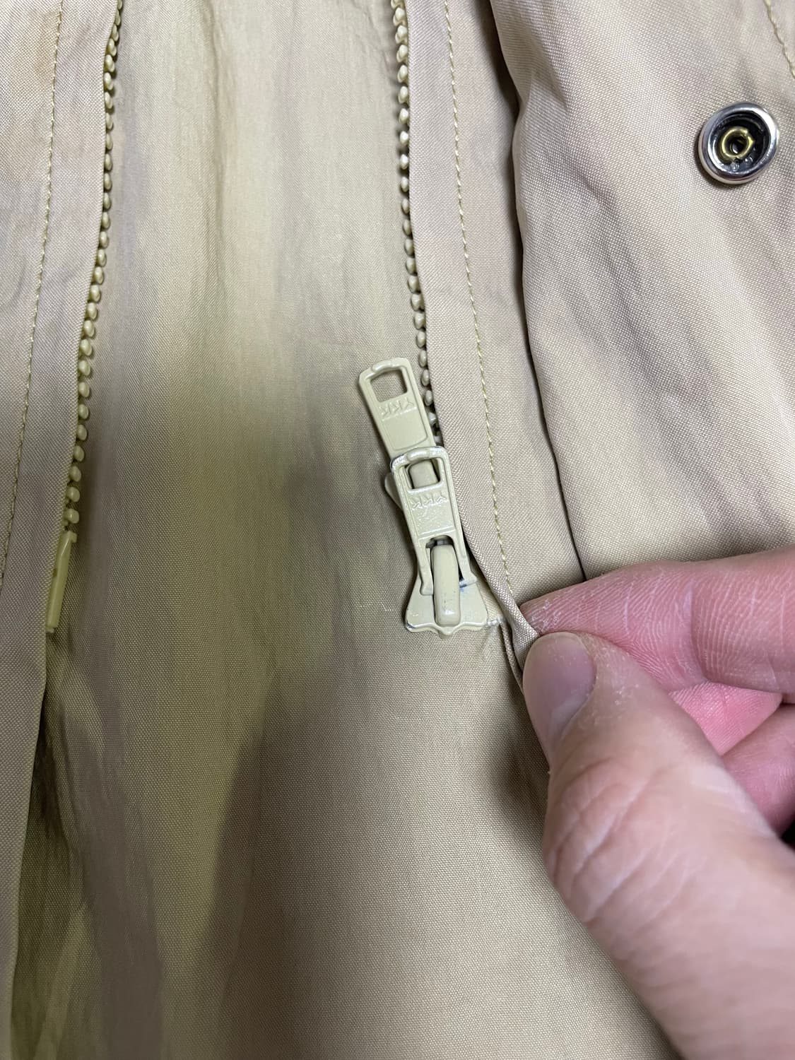 일제 [ixiz] 베이지 사파리자켓 사이즈 105~110 상품이미지4