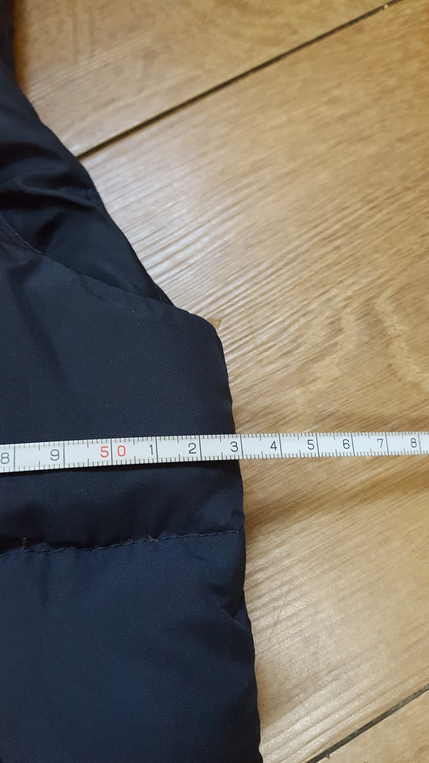 스파오 오리털 패딩 조끼 네이비 상품이미지5