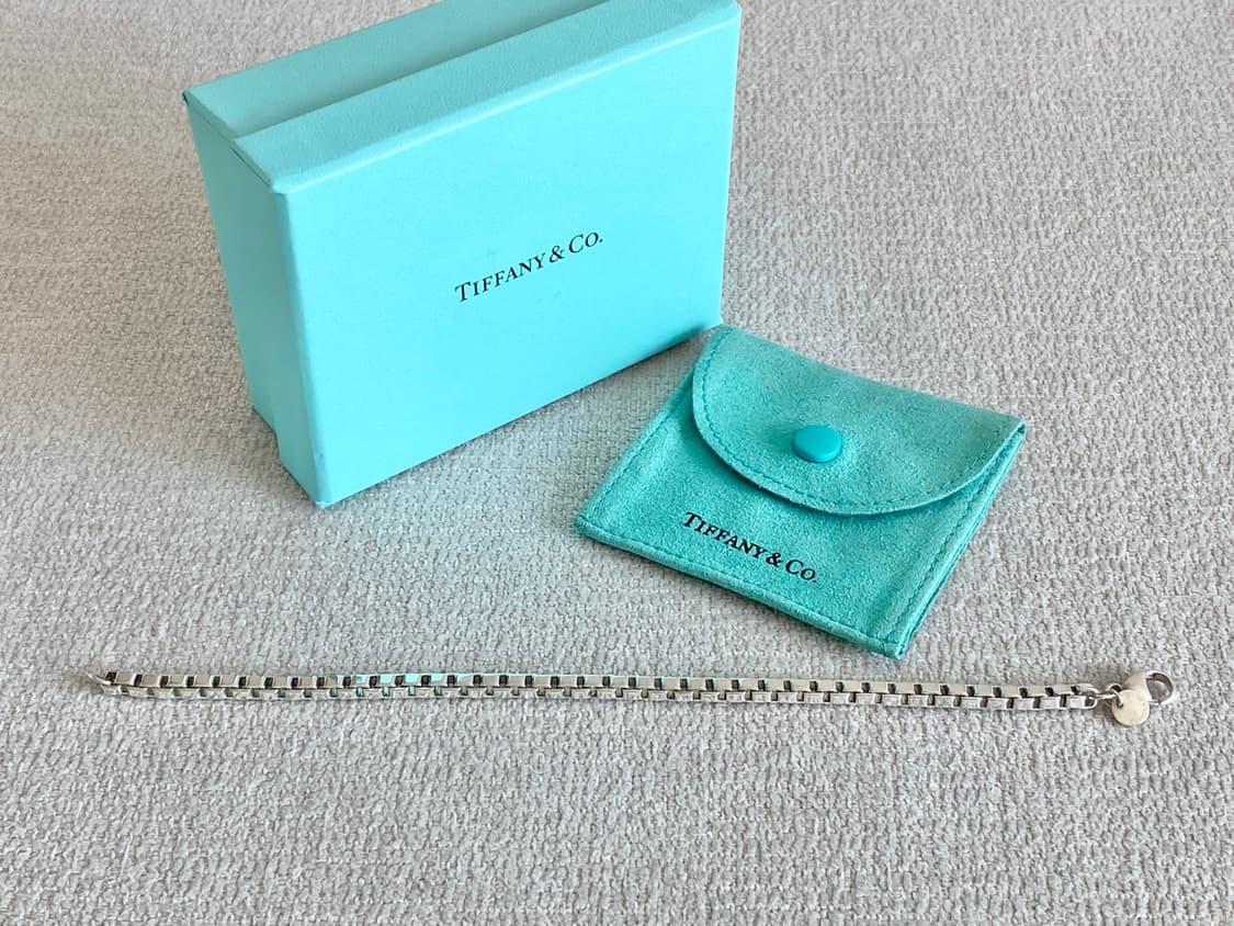 티파니 실버 베네치안 팔찌 18.5CM 남녀공용 상품이미지2