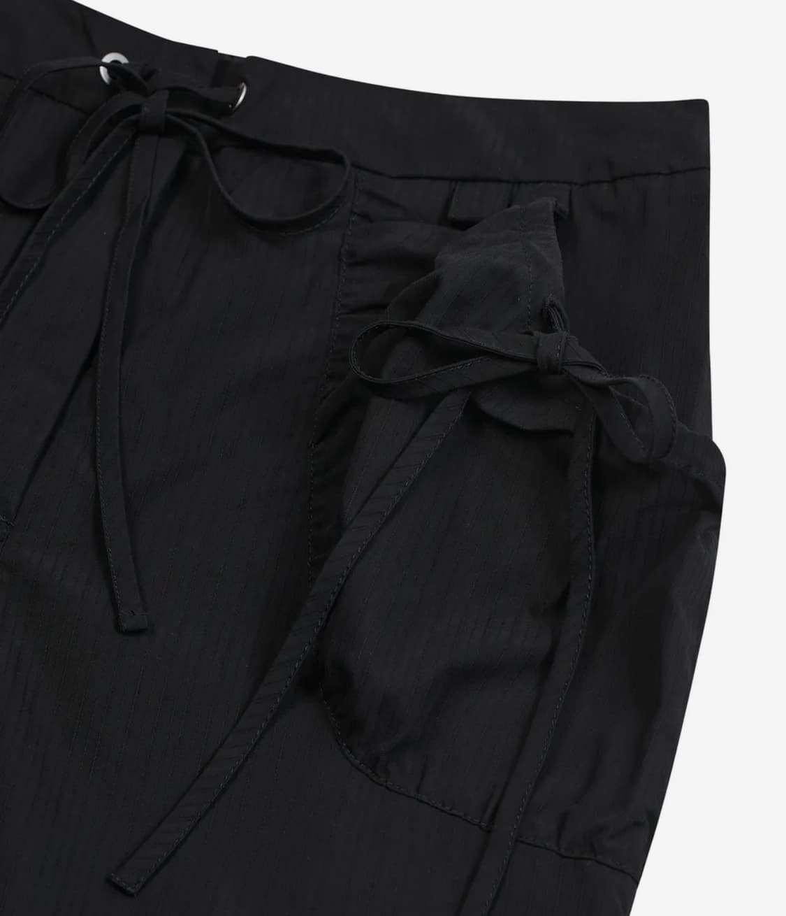 타입서비스 Ruffled Eyelet Pants [Black] 상품이미지4