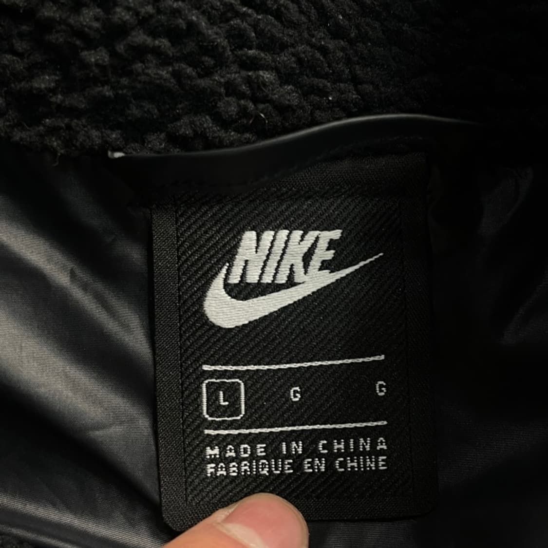 100 나이키 패치워크 후리스 자켓 상품이미지3