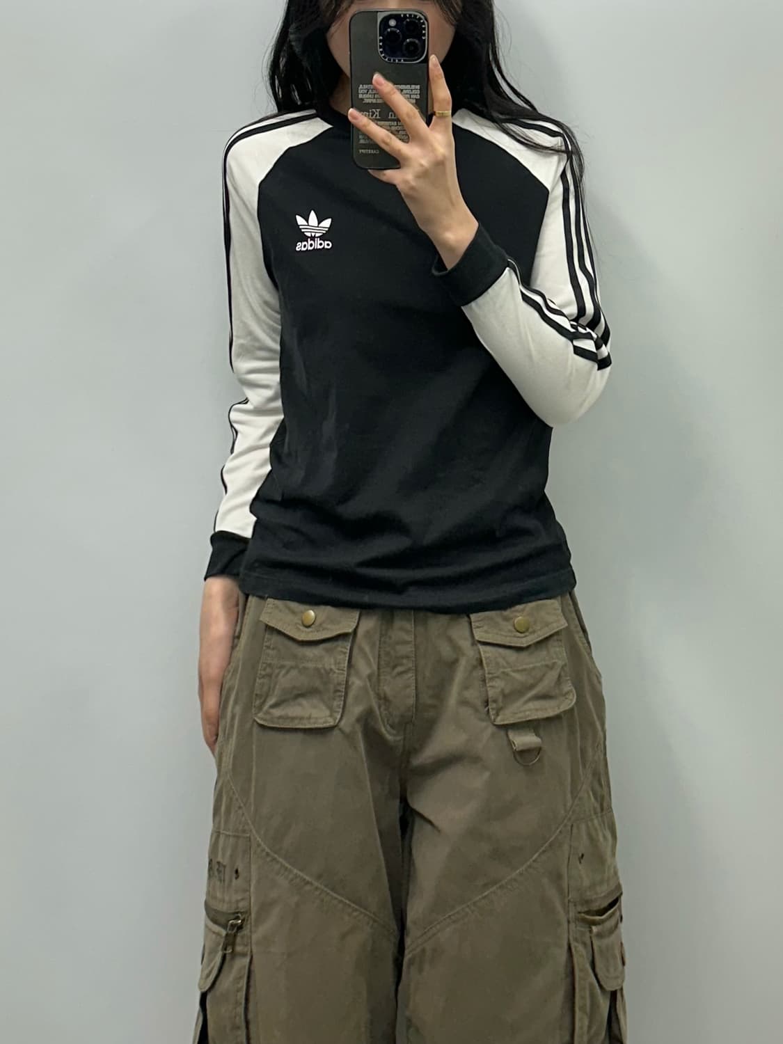 아디다스 오래오배색 나그랑 롱슬리브 상품이미지1