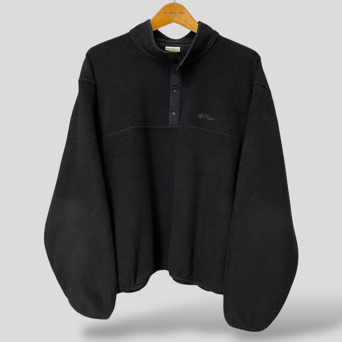(L)빈티지 L.L.bean 엘엘빈 후리스 스냅 풀오버 상품이미지1