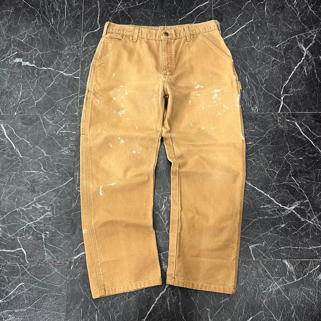 칼하트 B11 BRN 페인팅 카펜터 워크 팬츠 상품이미지4