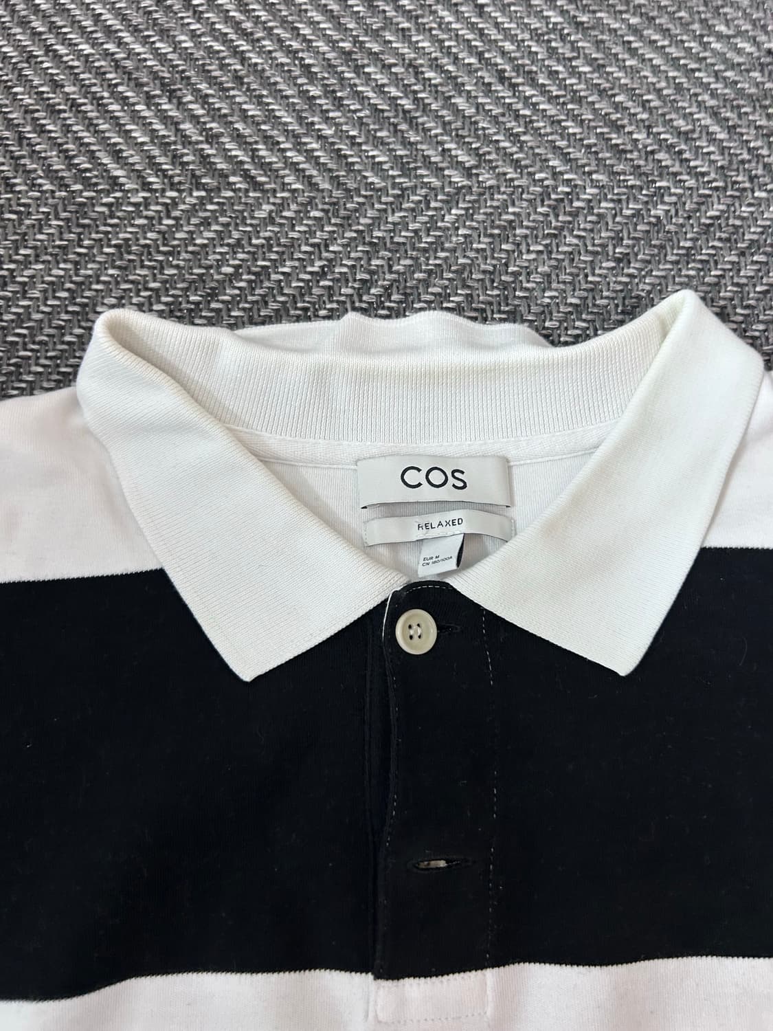 Cos 블록 피케 맨투맨 상품이미지3