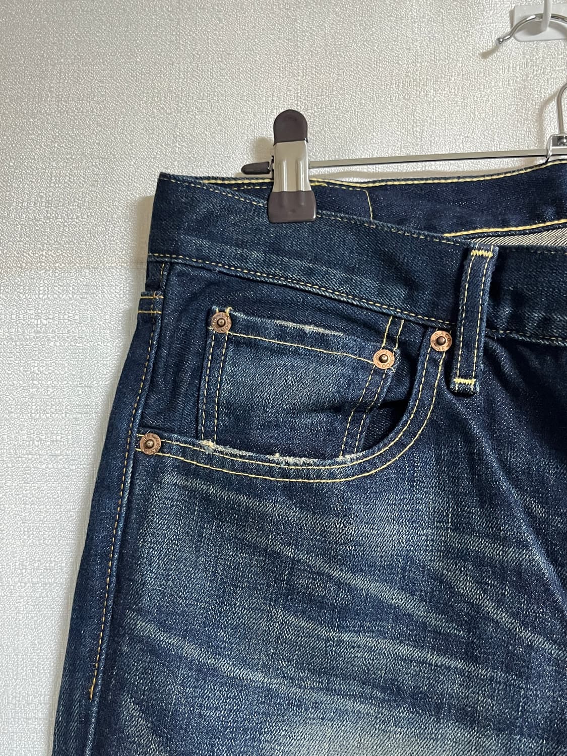 리바이스 502 워싱 데님팬츠 32 상품이미지5