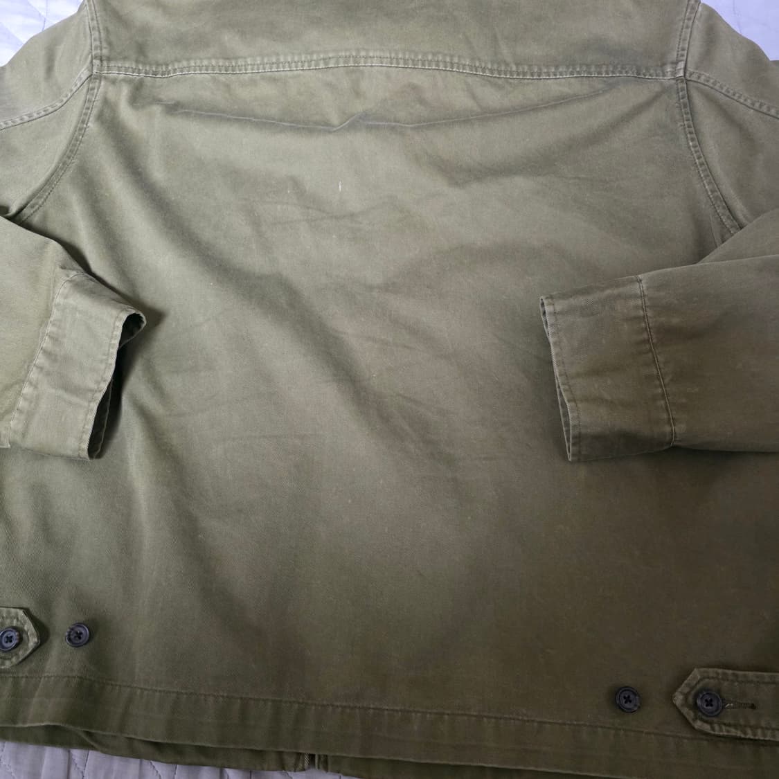 [L] 00s 빈티지 랄프로렌 올드 폴로 코튼 해링턴 스윙탑 자켓 상품이미지8