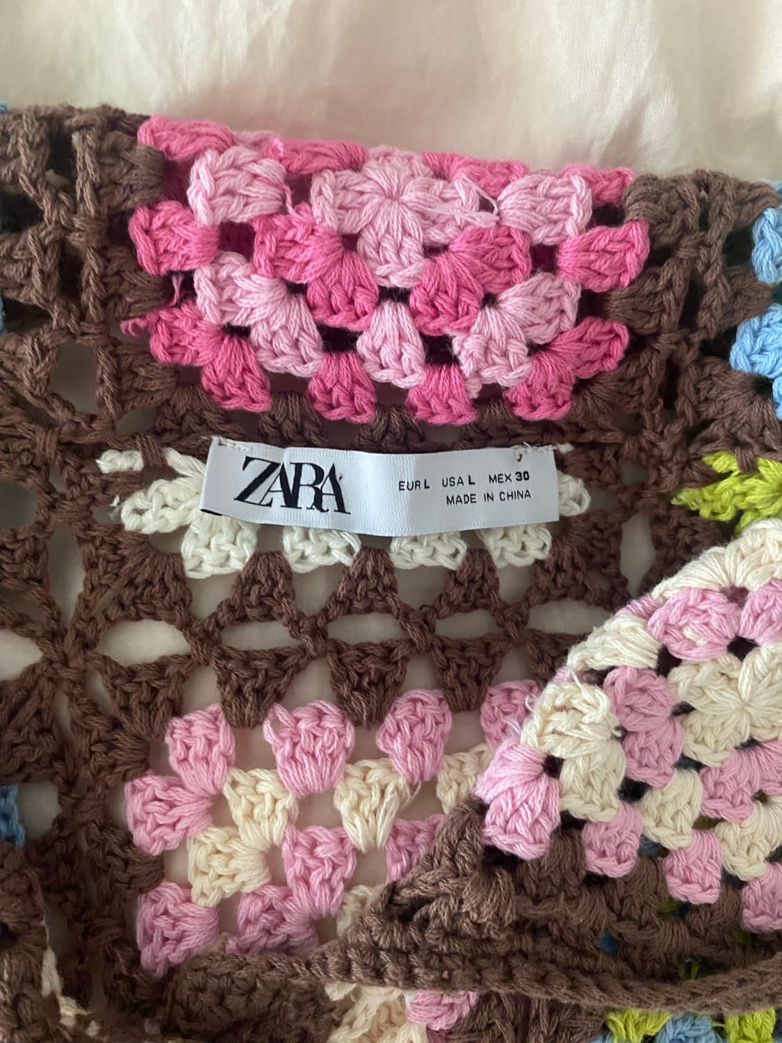 zara_crochet summer top 상품이미지2