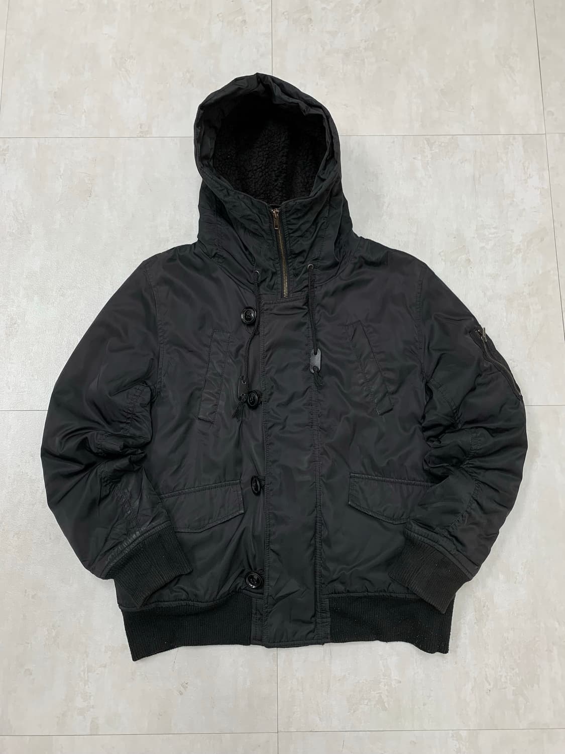 GYLE 블랙 봄버 자켓 #21 상품이미지1