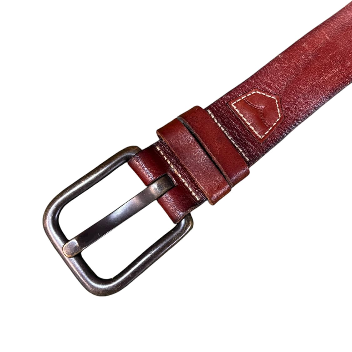 리바이스 웨스턴 리얼 레더 벨트 상품이미지2