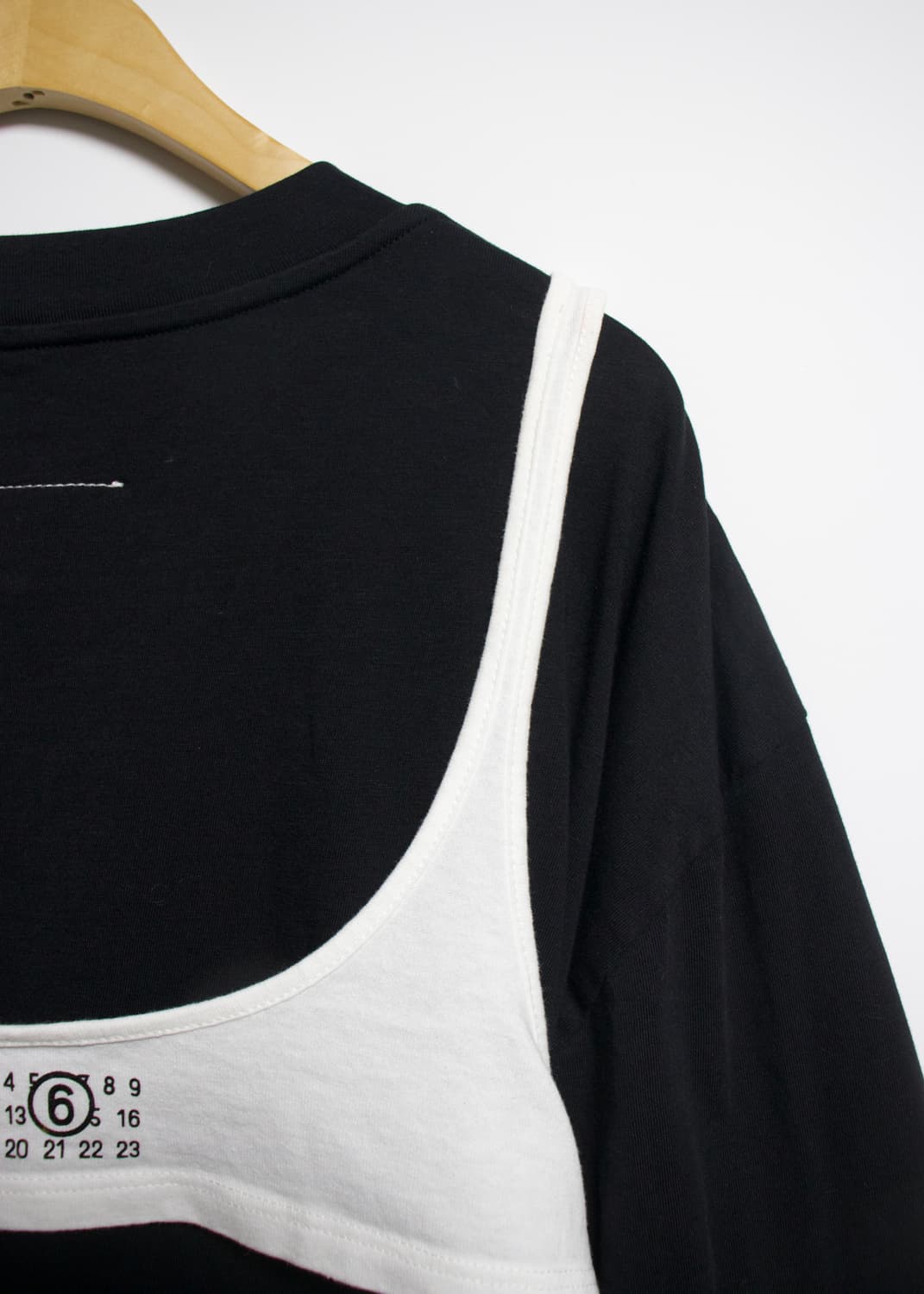 MM6 Bra Layered Long Sleeve 상품이미지5