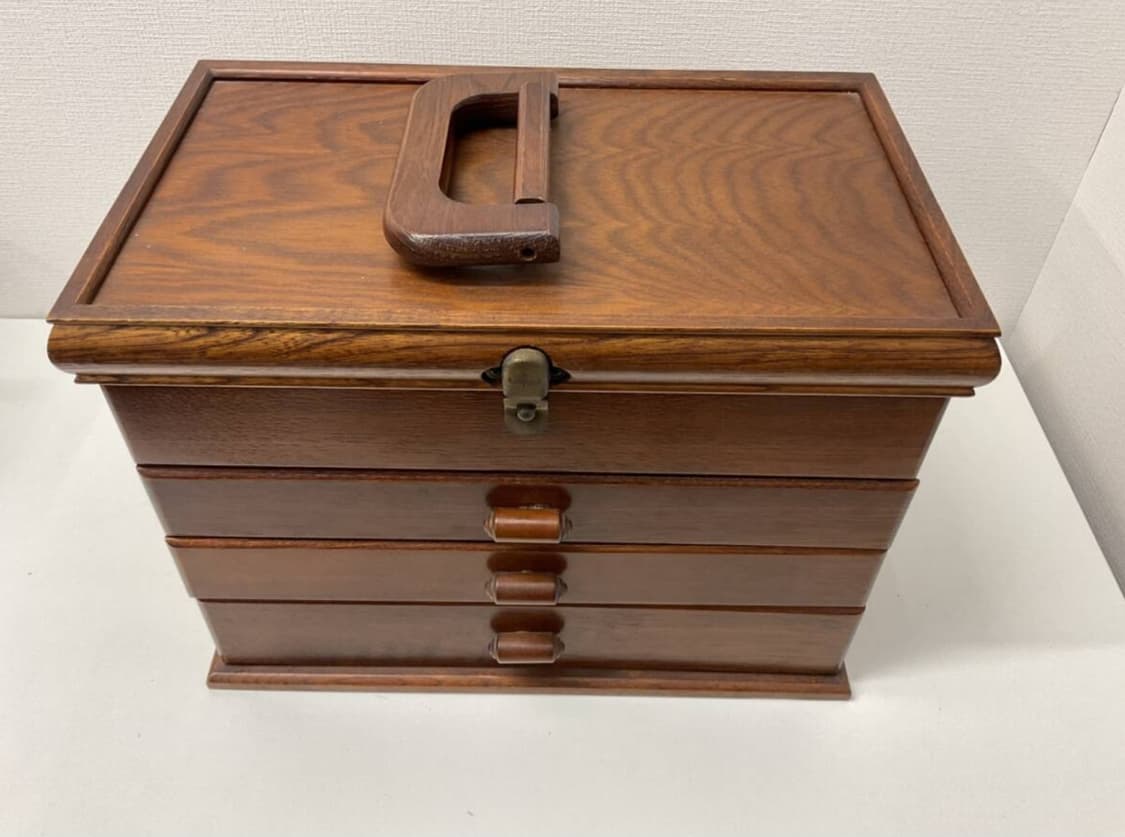 슈케어박스 원목 보관함 4단 상품이미지1