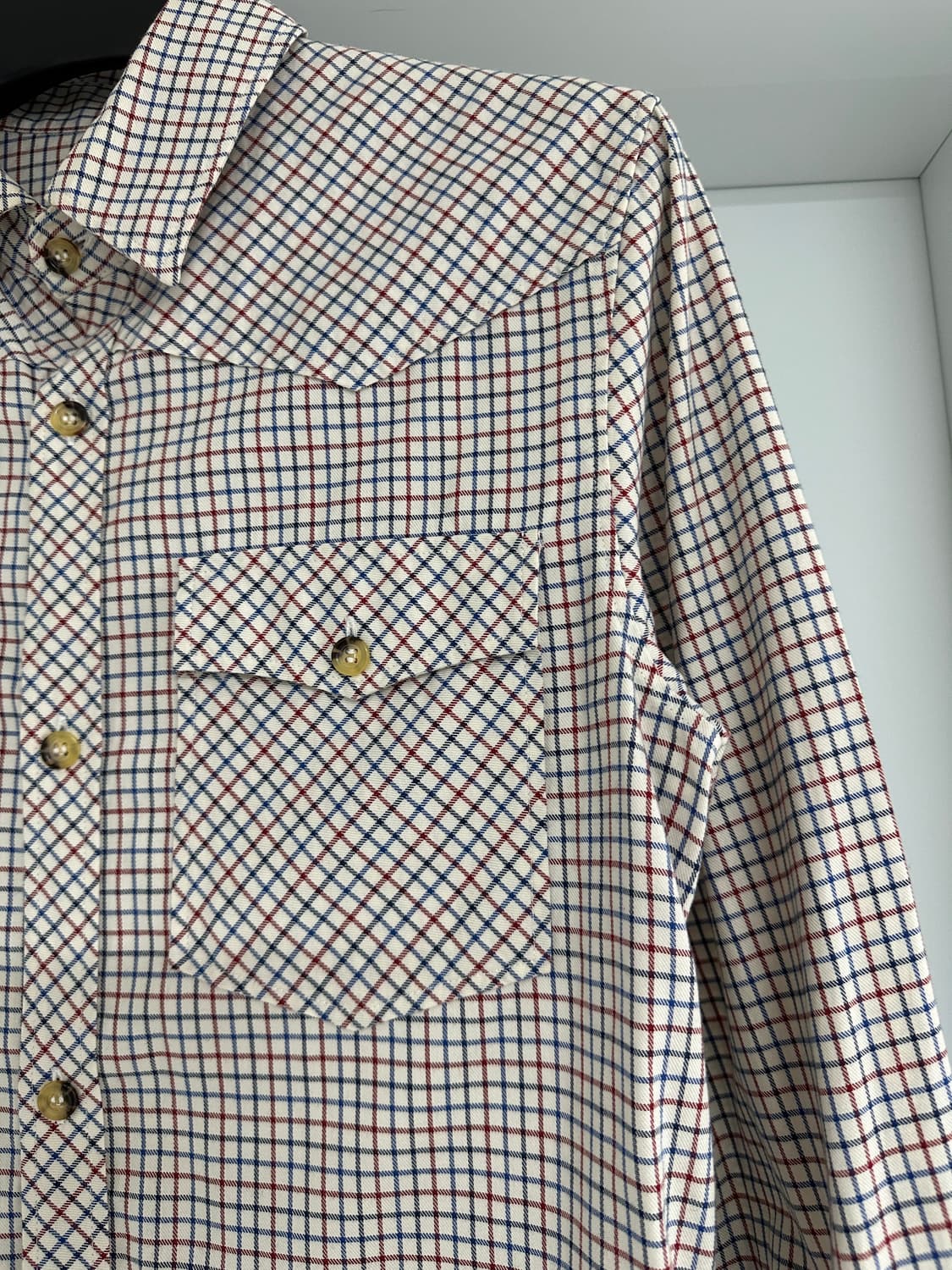 [아페세 /A.P.C ] 체크 패턴 셔츠 상품이미지4