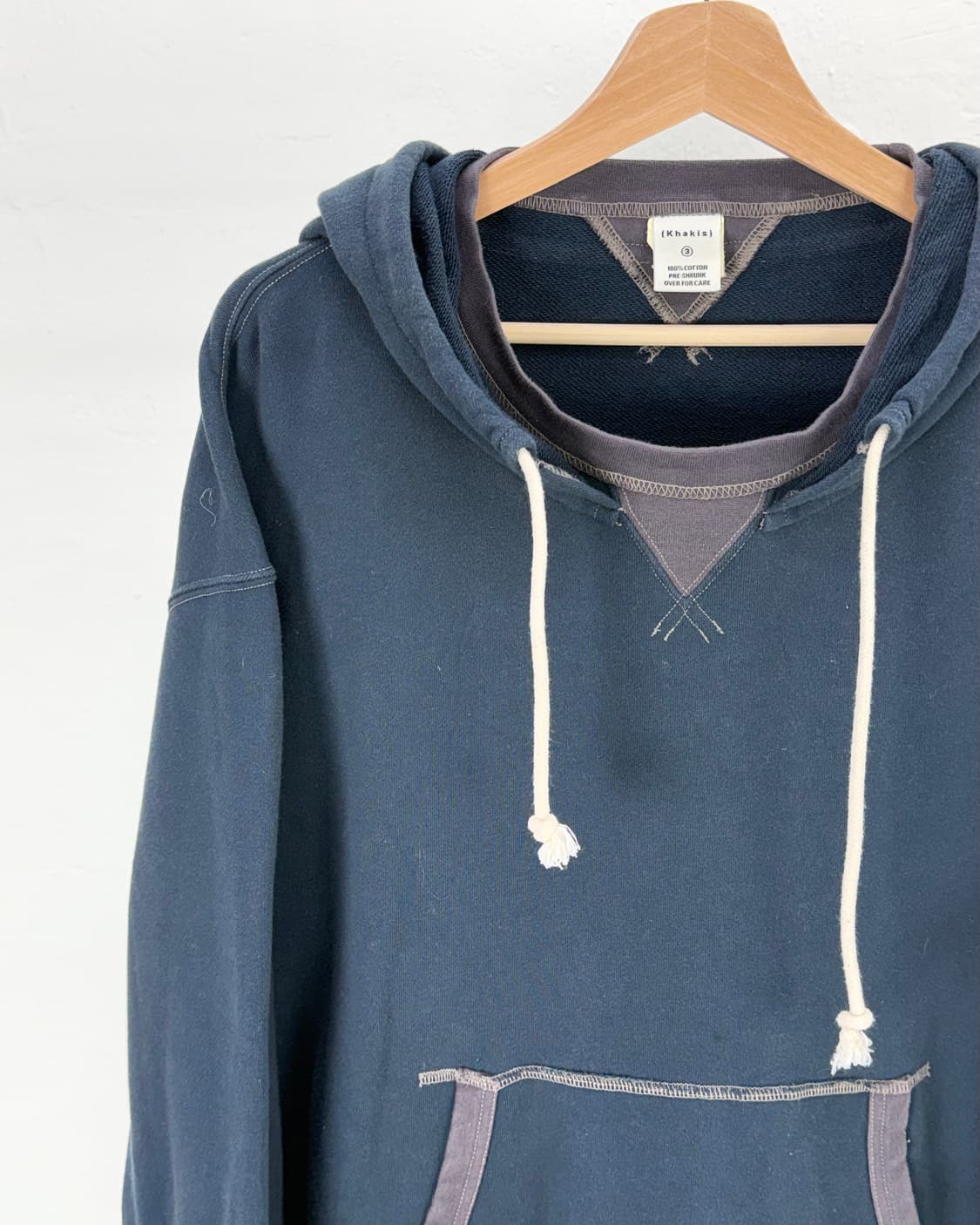 카키스 페이디드 게임 네이비 레이어 스웨트 후디 상품이미지2