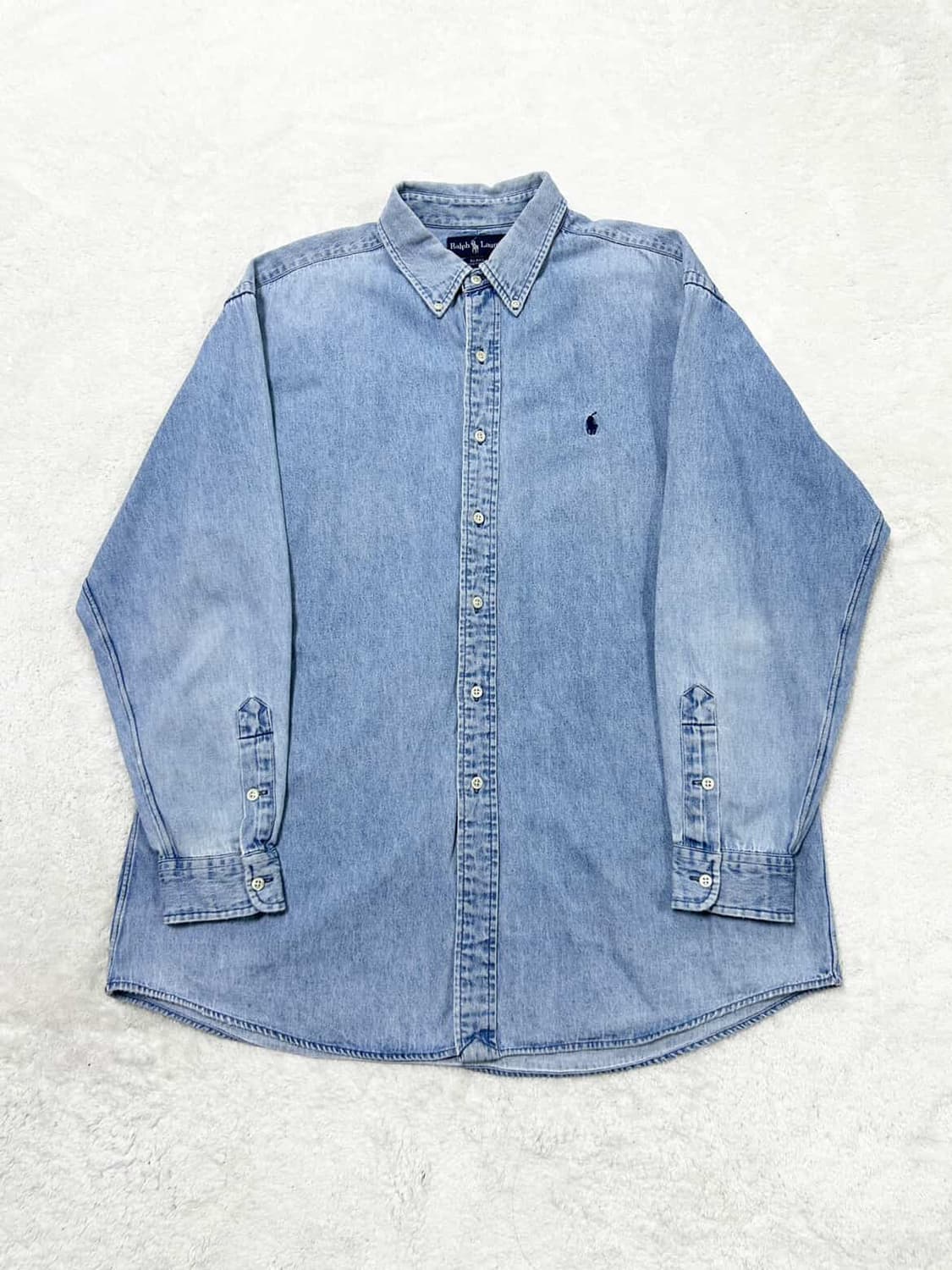 폴로 블레이크 데님 셔츠 상품이미지5