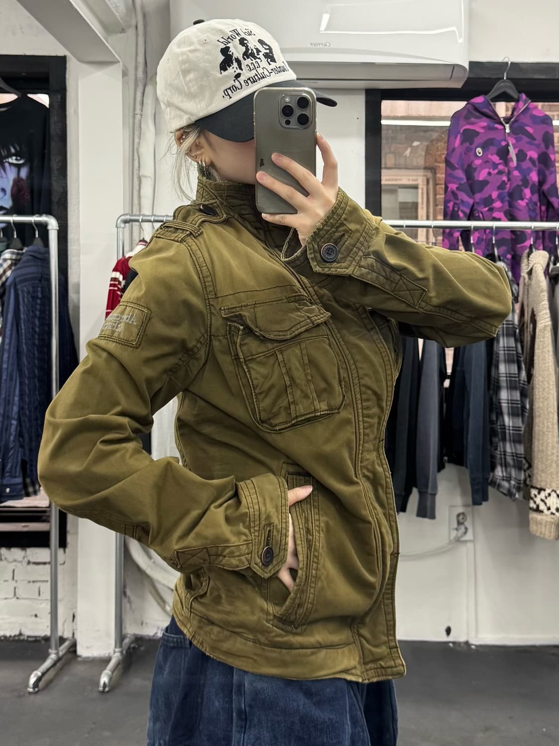 아베크롬비 그런지 필드자켓 상품이미지5