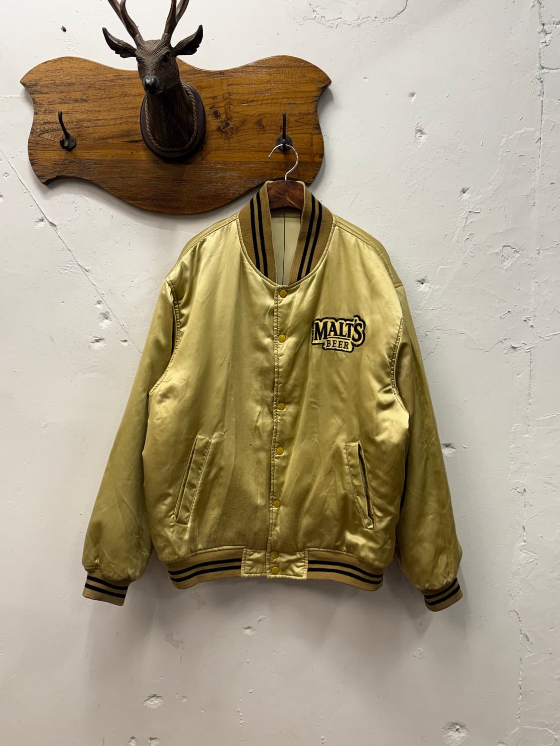 90s Suntory Reversible Varsity Jacket 상품이미지2